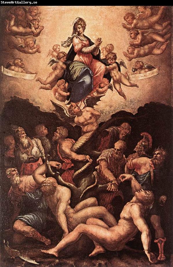 VASARI, Giorgio Allegory of the Immaculate Conception er